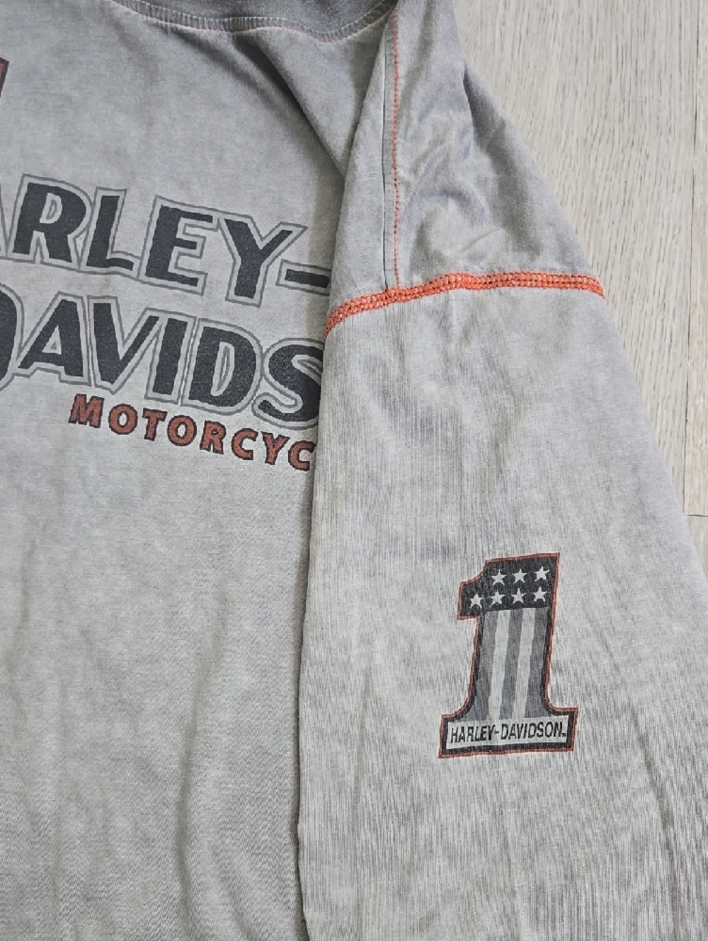 Harley Davidson Long Sleeve Tee Size XL - Picture 5 of 13